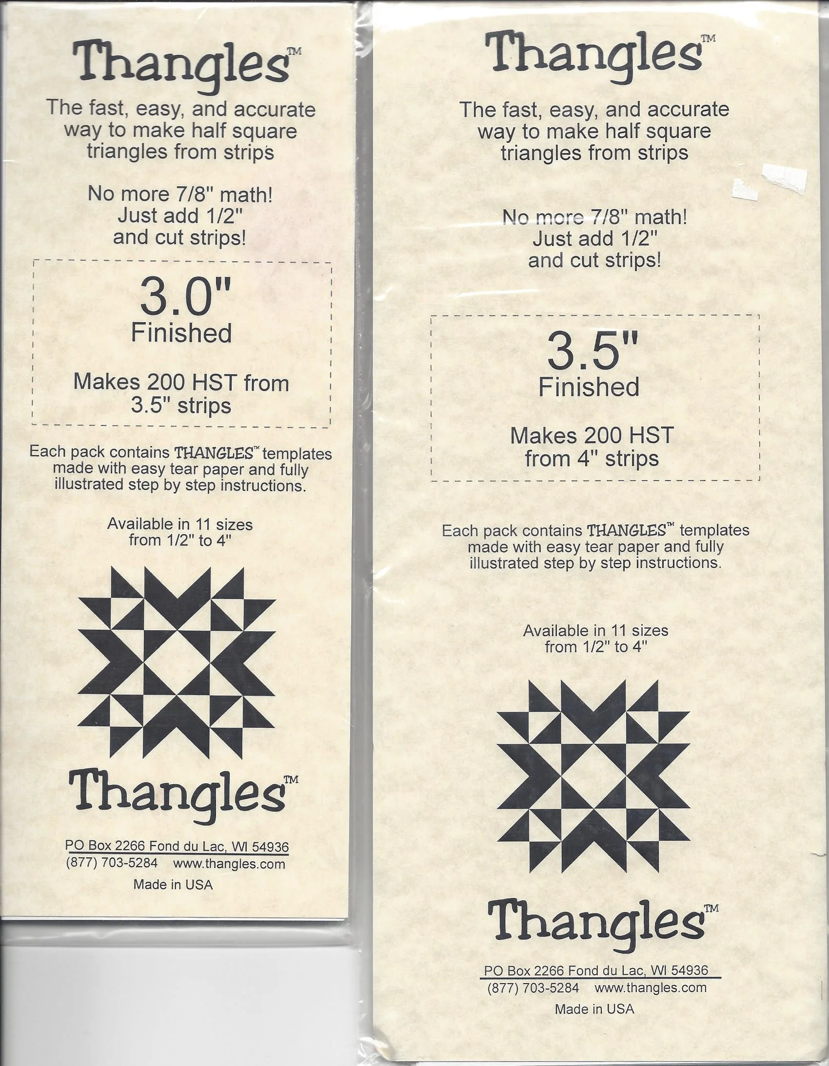 Thangles 3" and 3.5"