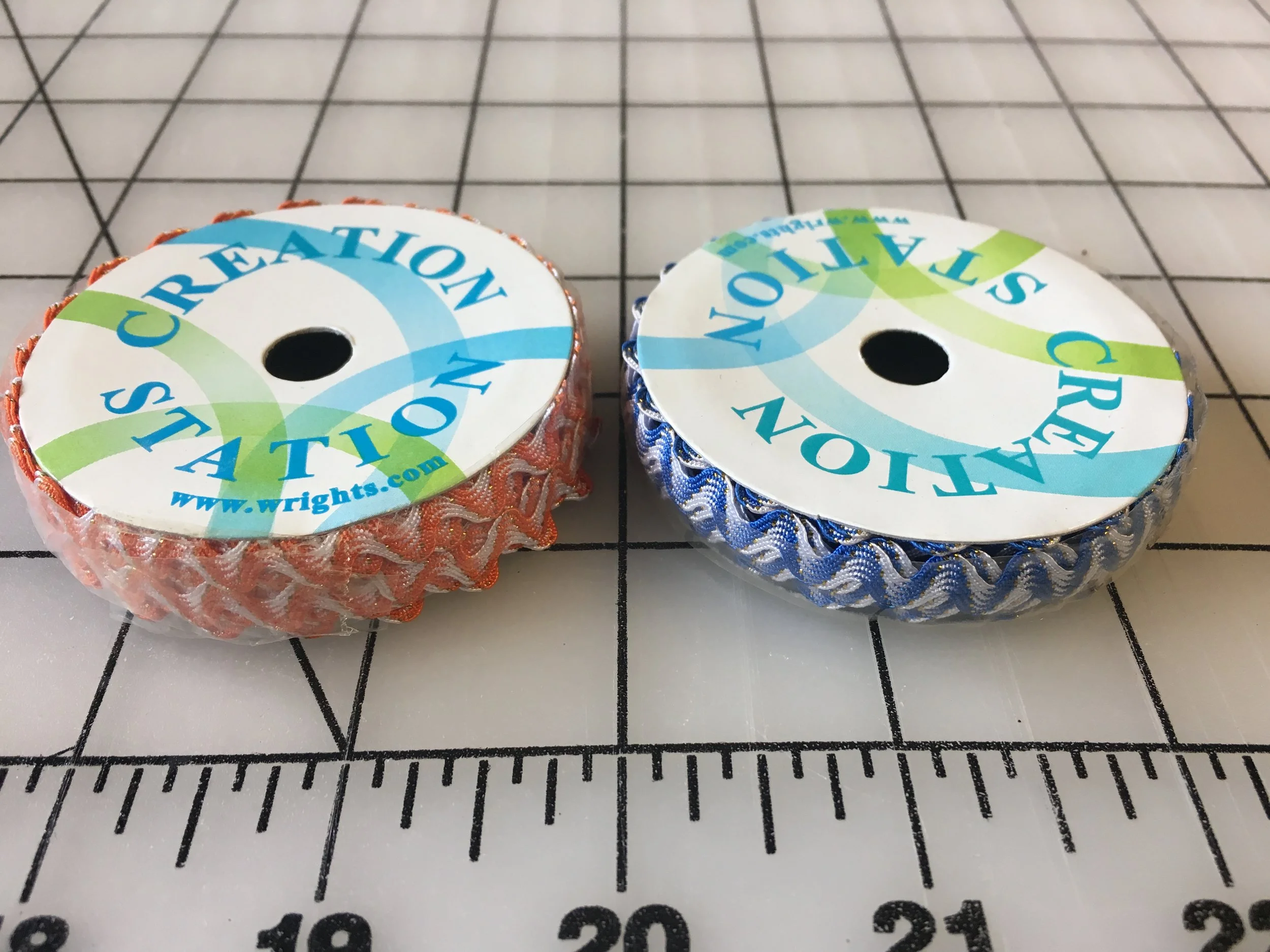 Metallic Rick Rack  1/4" by 9 feet