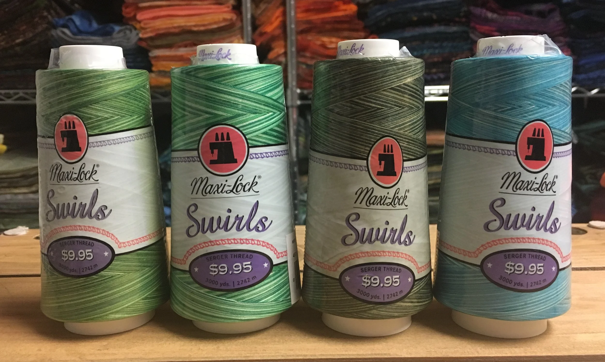 Maxi-Lock Swirls Serger Thread-3000 Yds