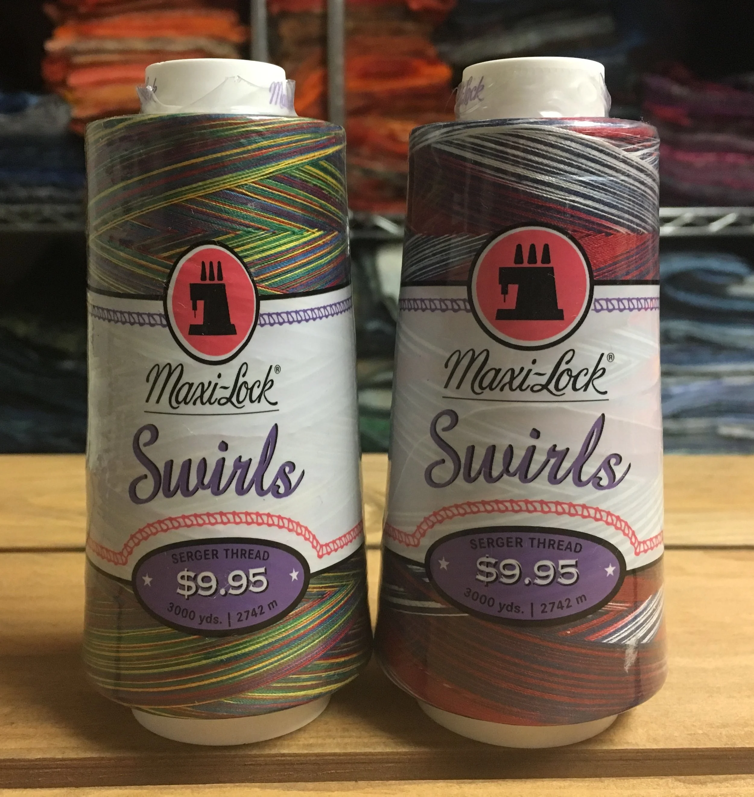 Maxi-Lock Swirls Serger Thread - 3000 Yds
