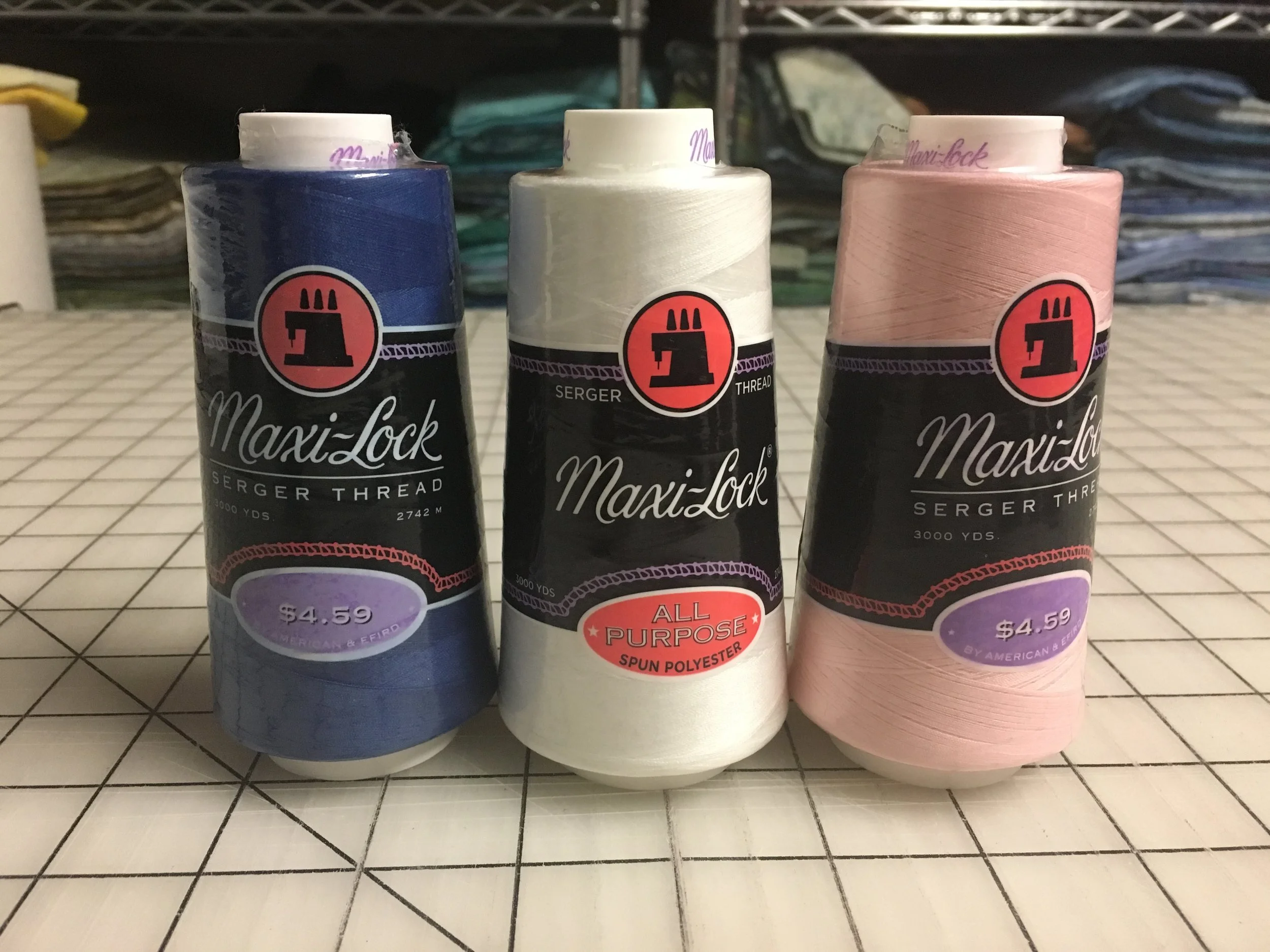 Maxi-Lock Serger Thread - 3000 Yds