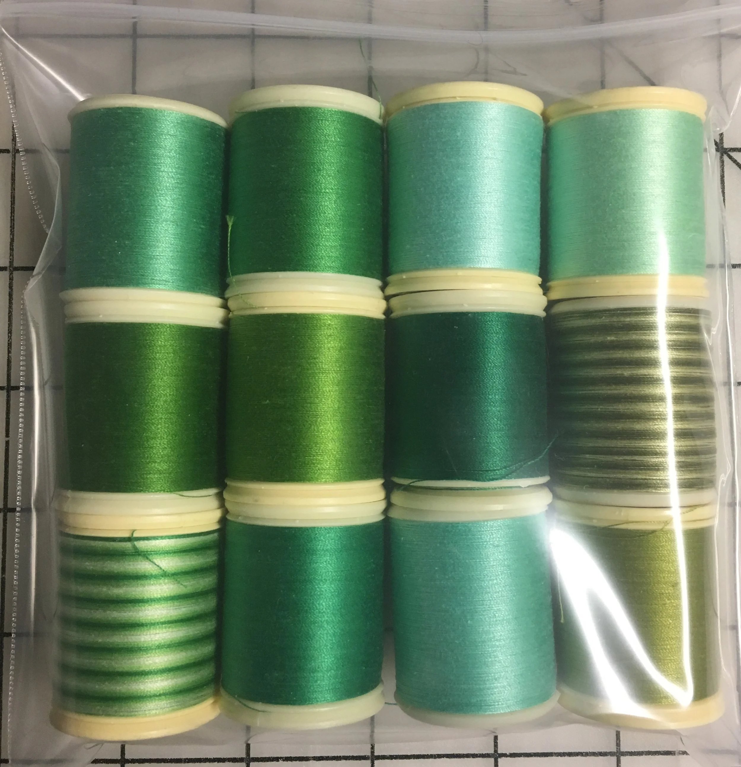 DMC Cotton Thread-Greens