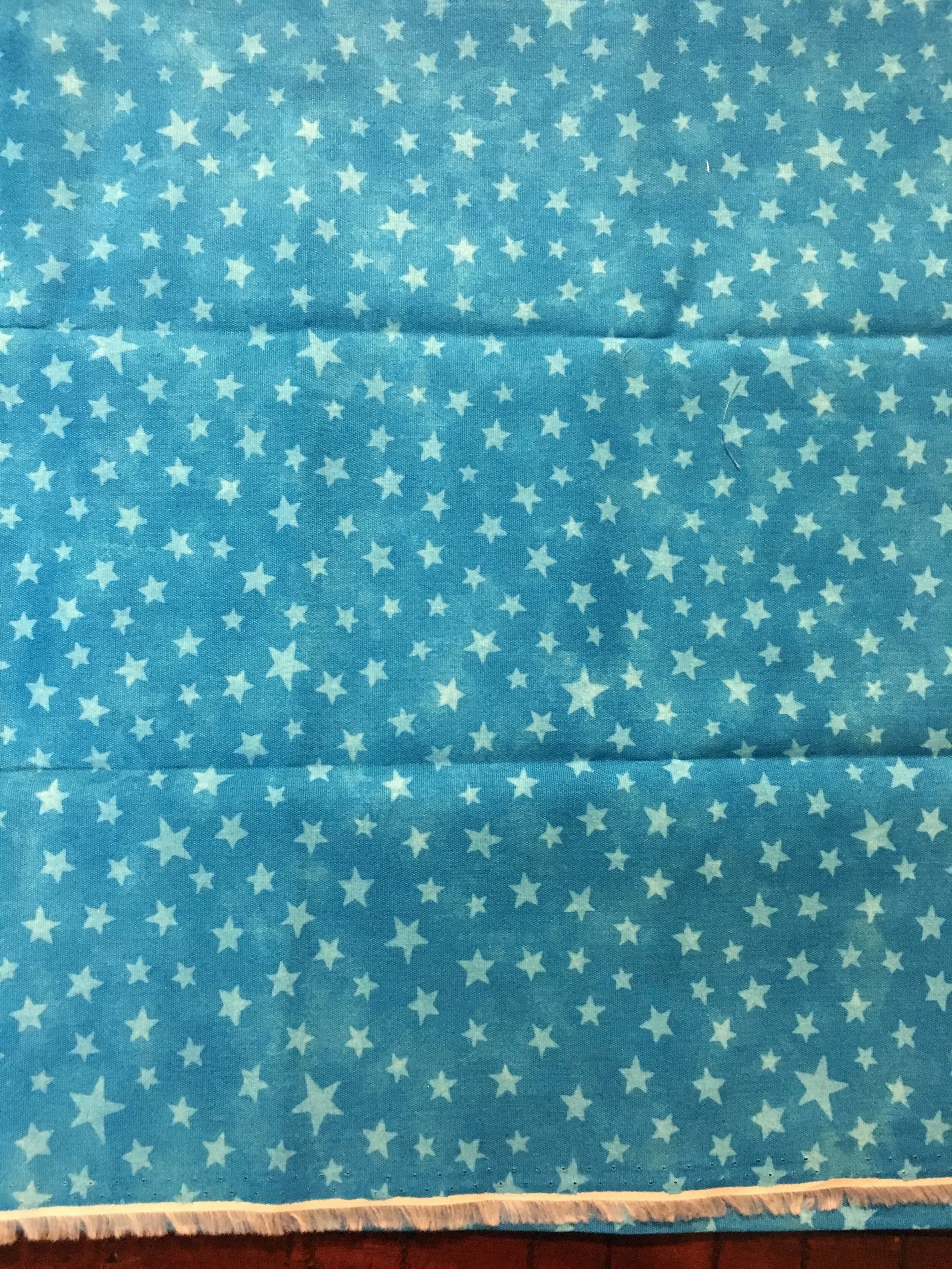 1/3 Yard Stars - Turquoise