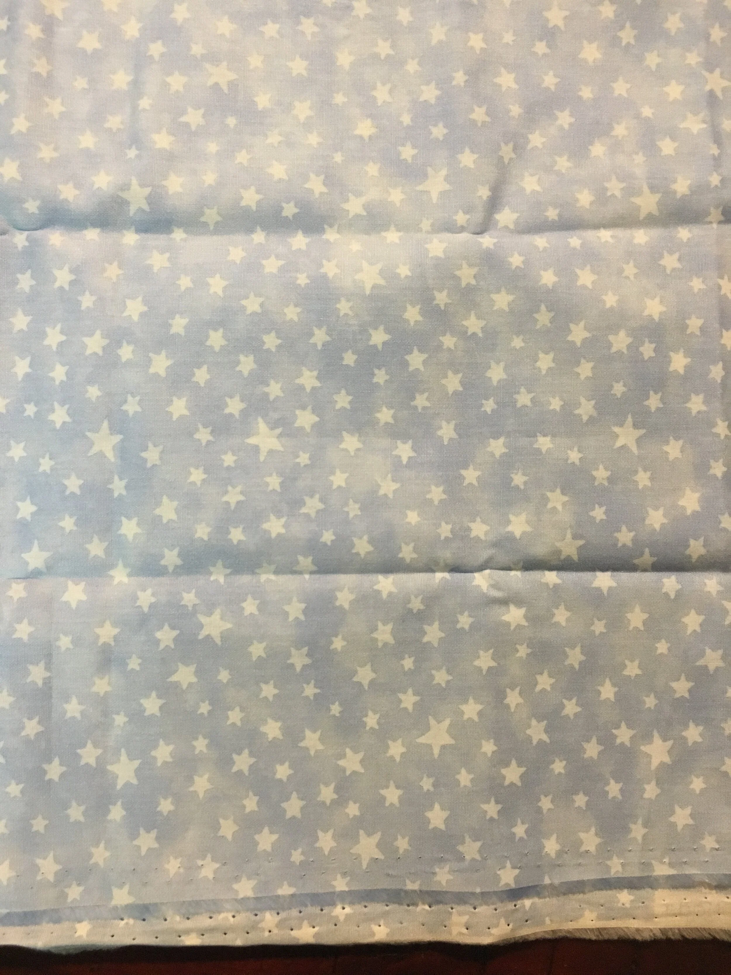 1/3 Yard Stars - Light Blue