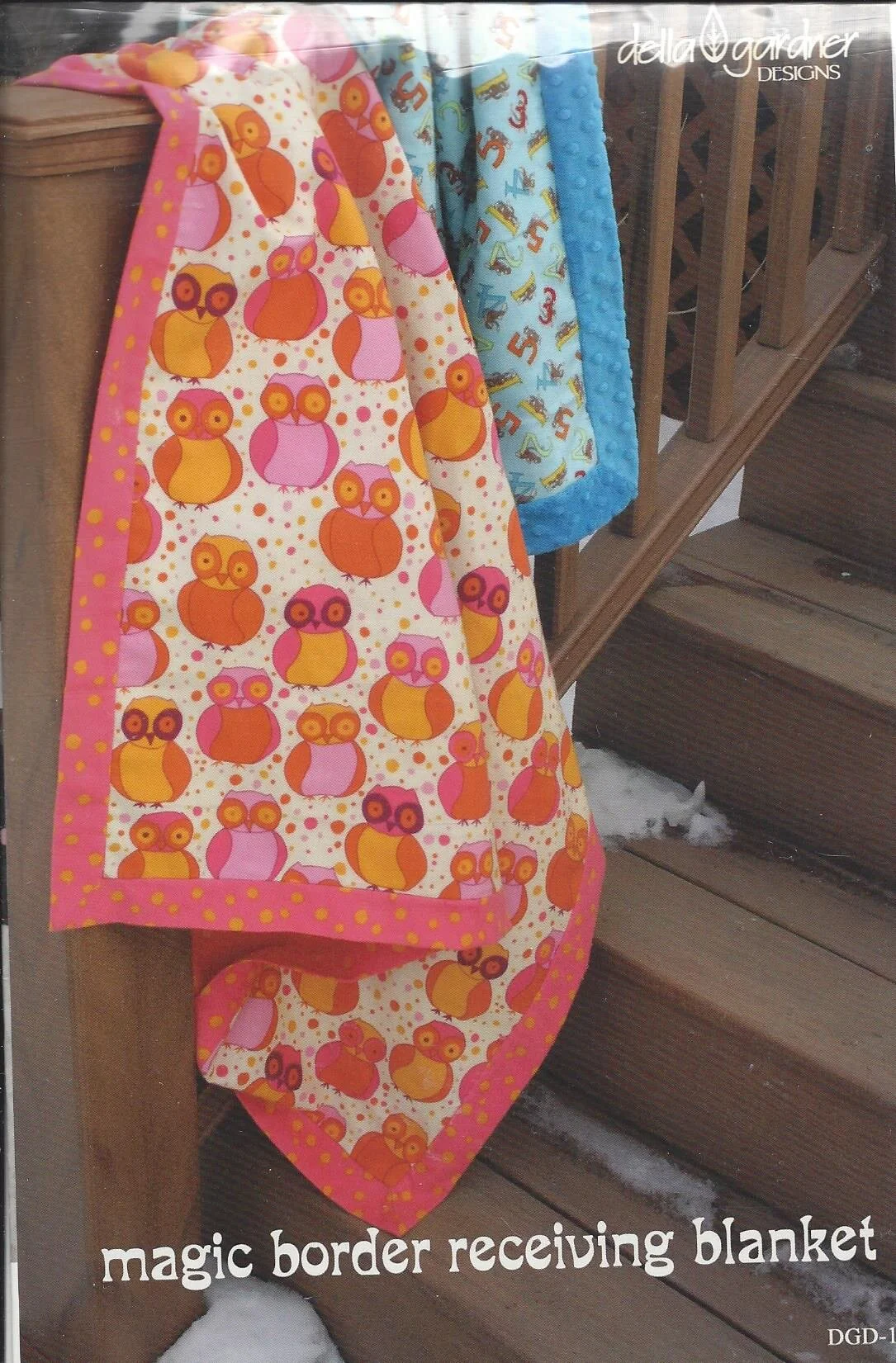 Magic Border Receiving Blanket