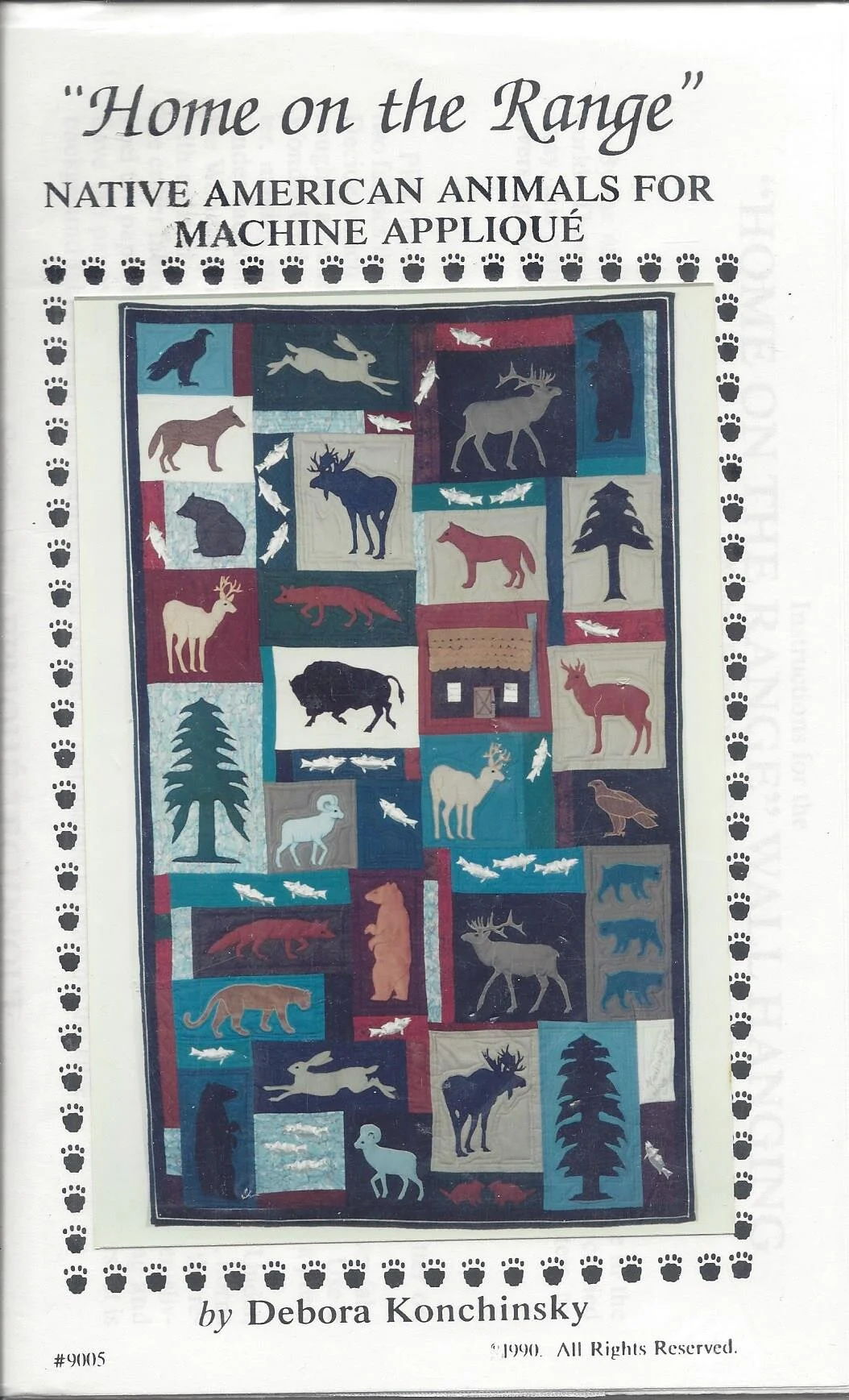 Home on the Range-Native American Animals for Machine Applique