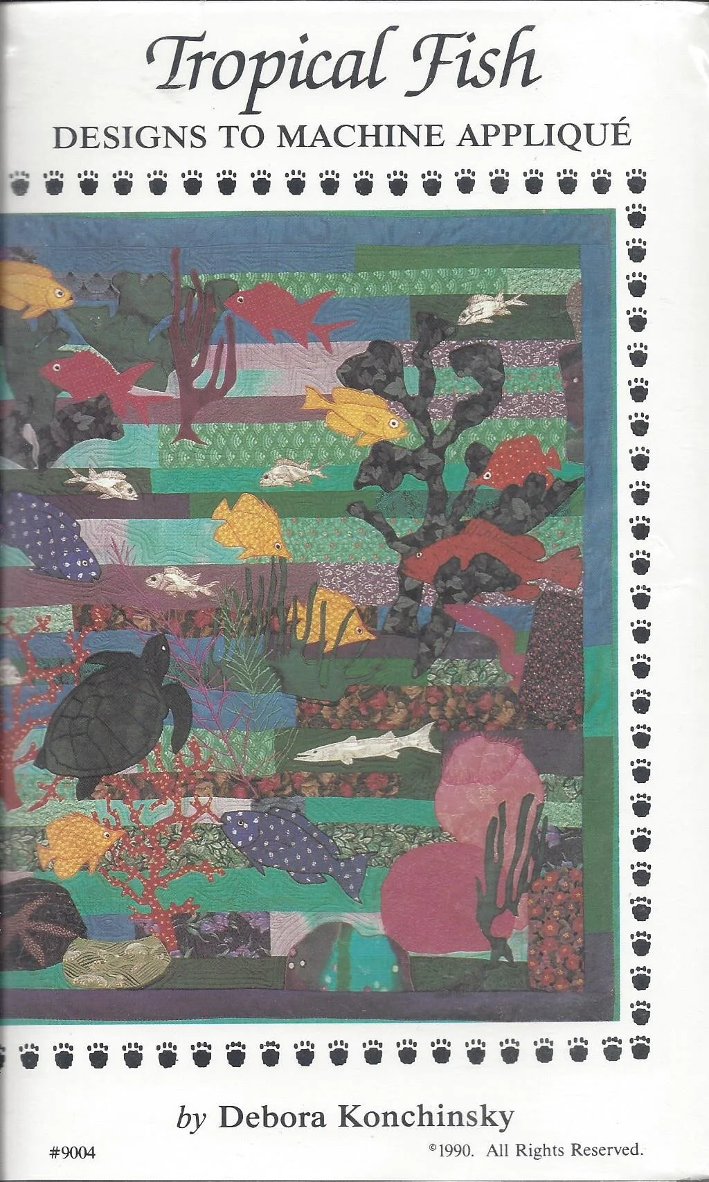 Tropical Fish-Designs to Machine Applique