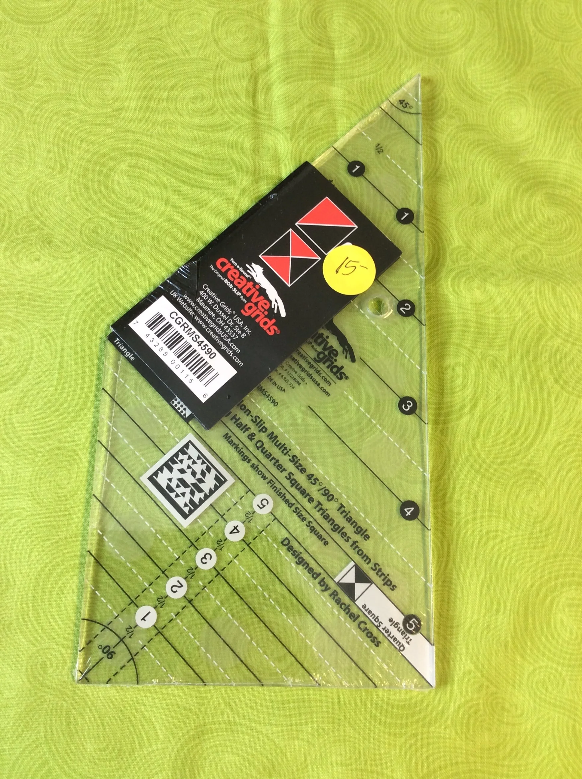 Creative Grids 45/90 Triangle