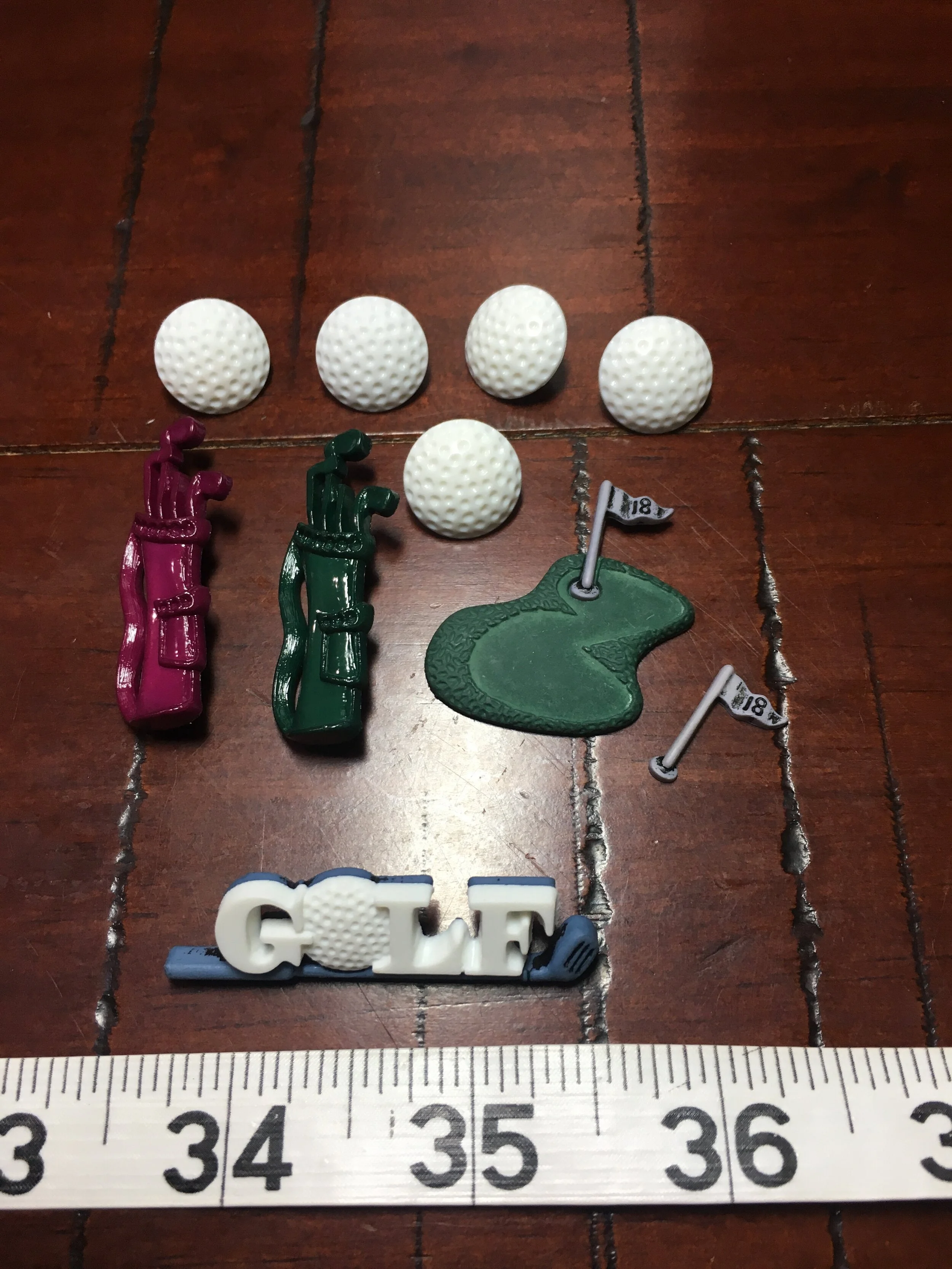 Golf Buttons
