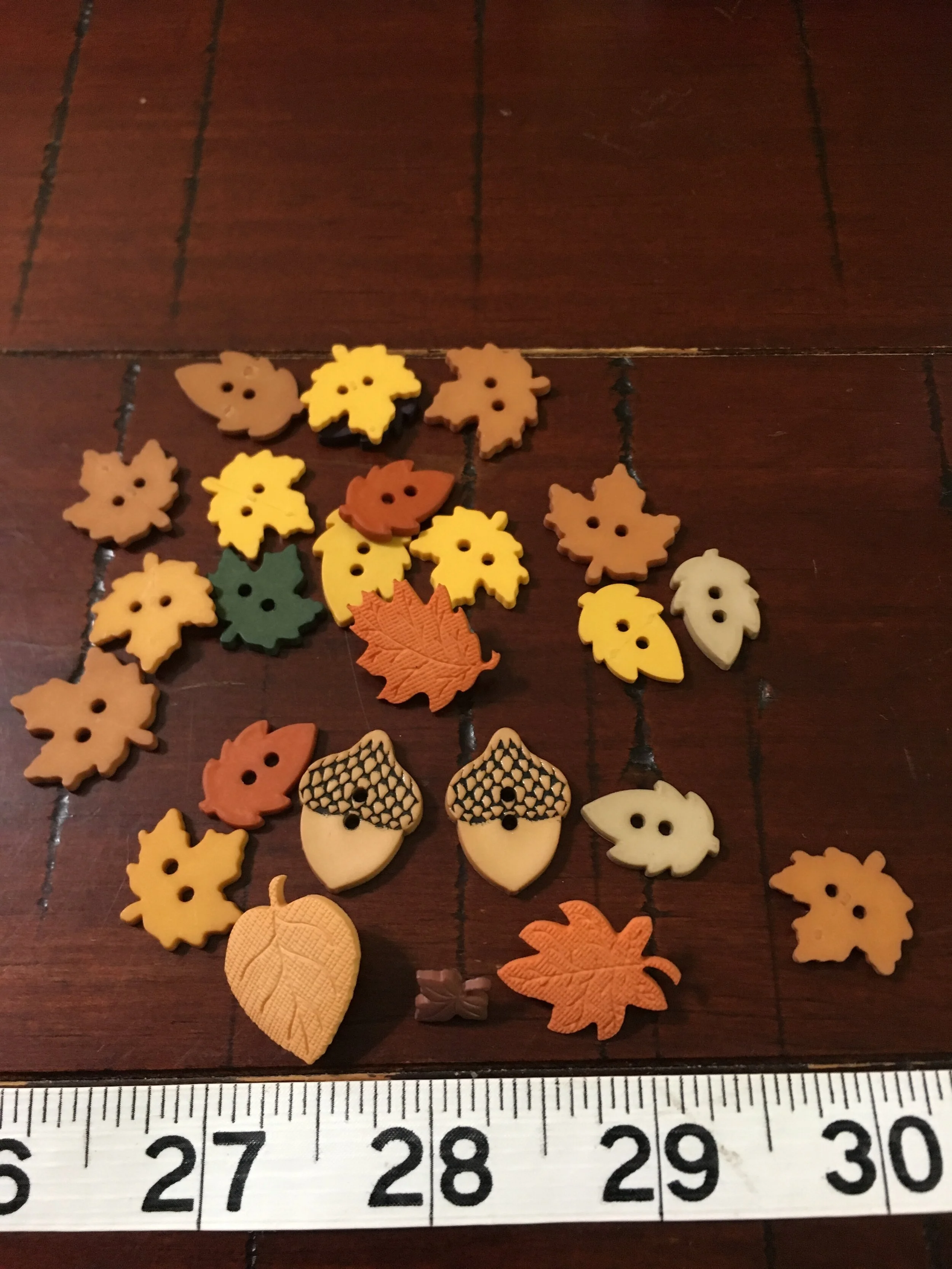 Fall Buttons