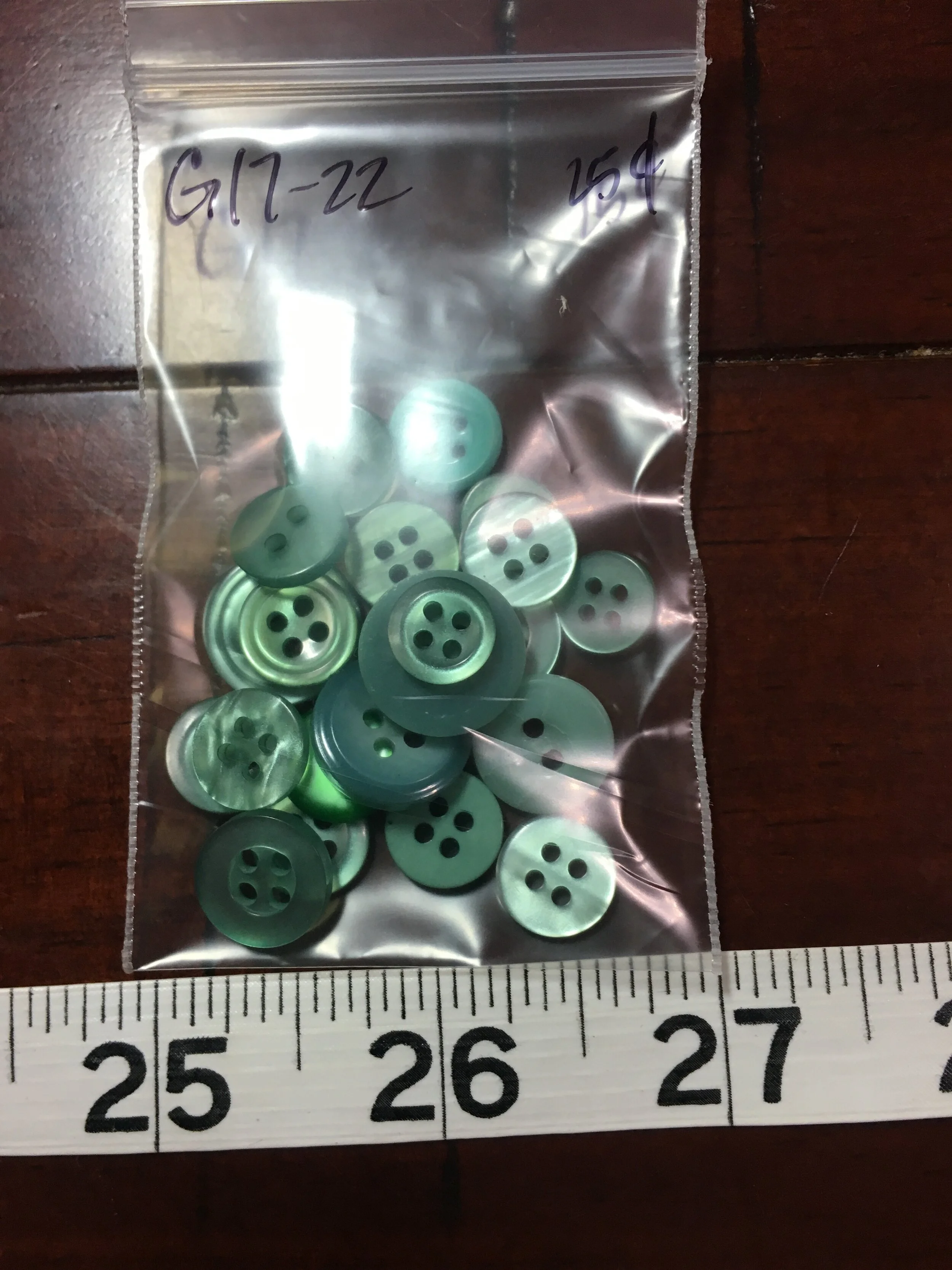 Buttons G 17-22