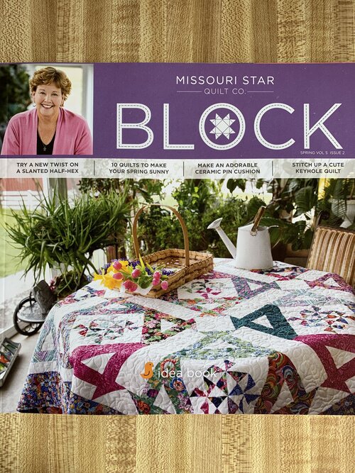 New 10" Half Hexagon & Easy Half Hexagon Pattern Missouri Star Quilt Co