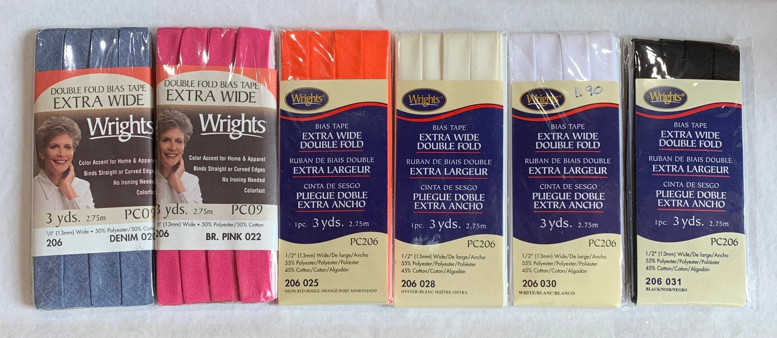 Extra Wide Double Fold Bias Tape 1 of 7