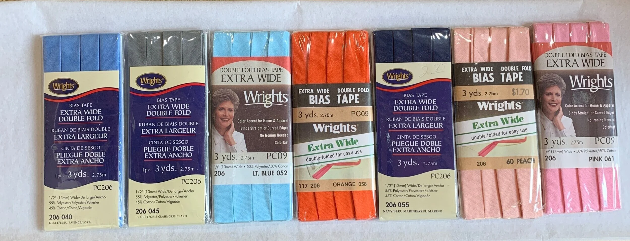 Extra Wide Double Fold Bias Tape 2 of 7