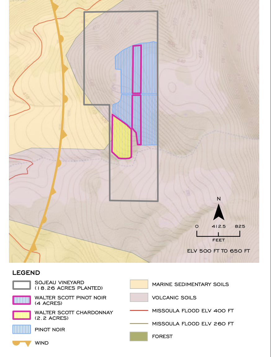Sojeau Vineyard Map.png