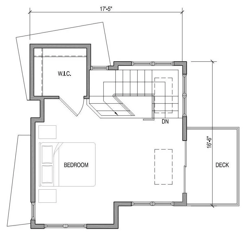 Third floor plan