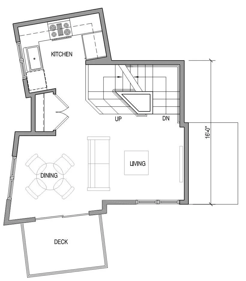 Second floor plan
