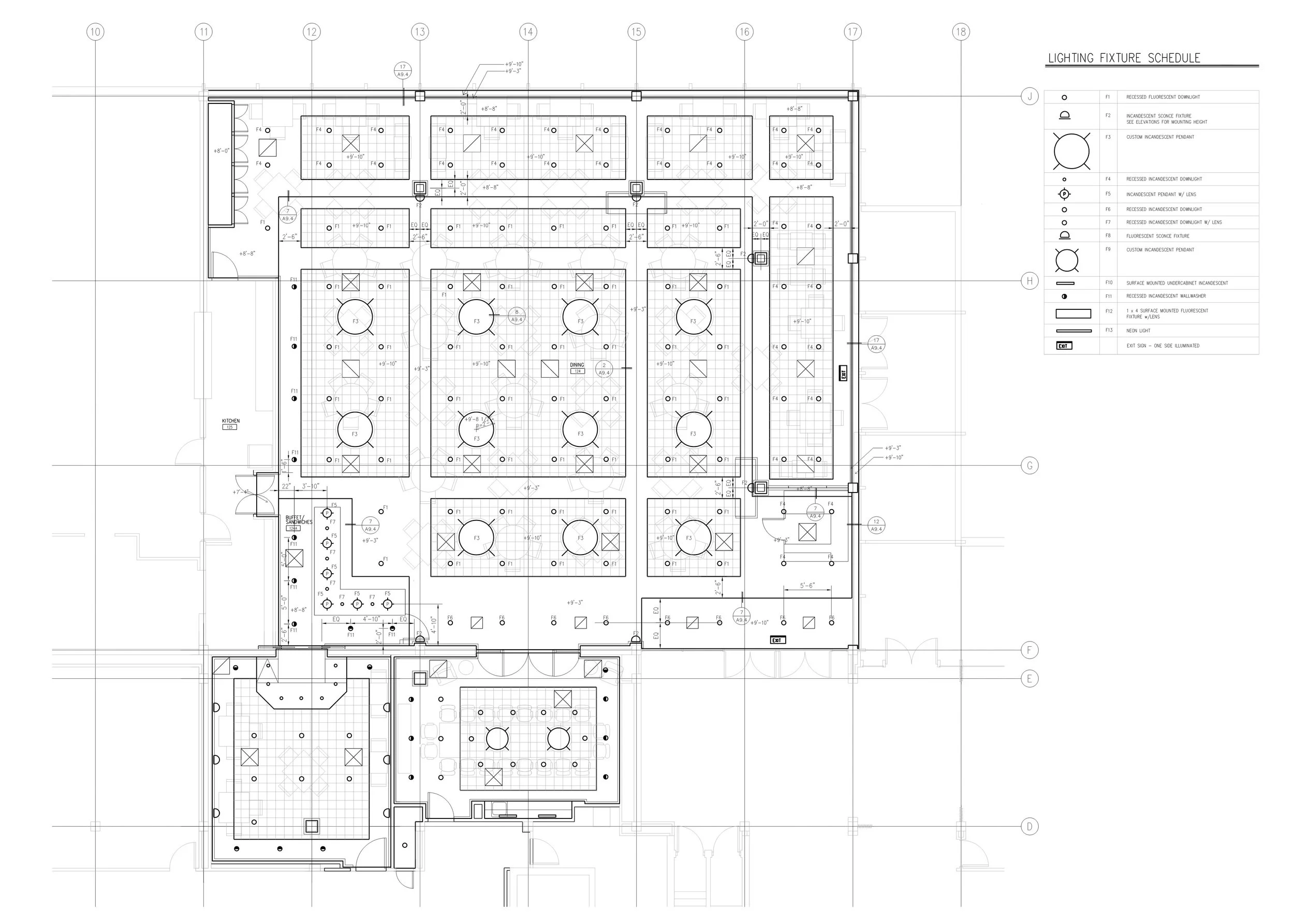 Reflected Ceiling Plan