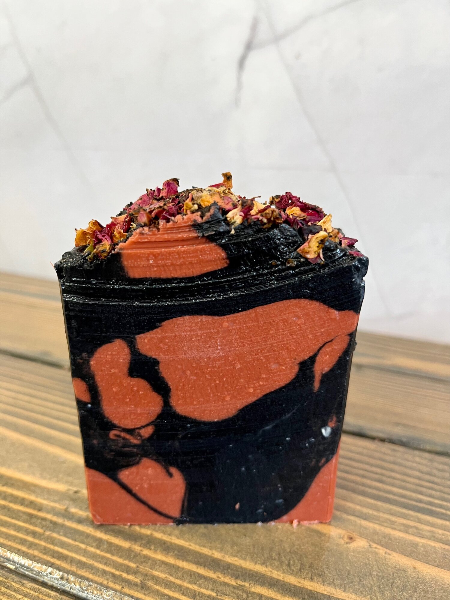 Rose Clay With Activated Charcoal Goats Milk Soap