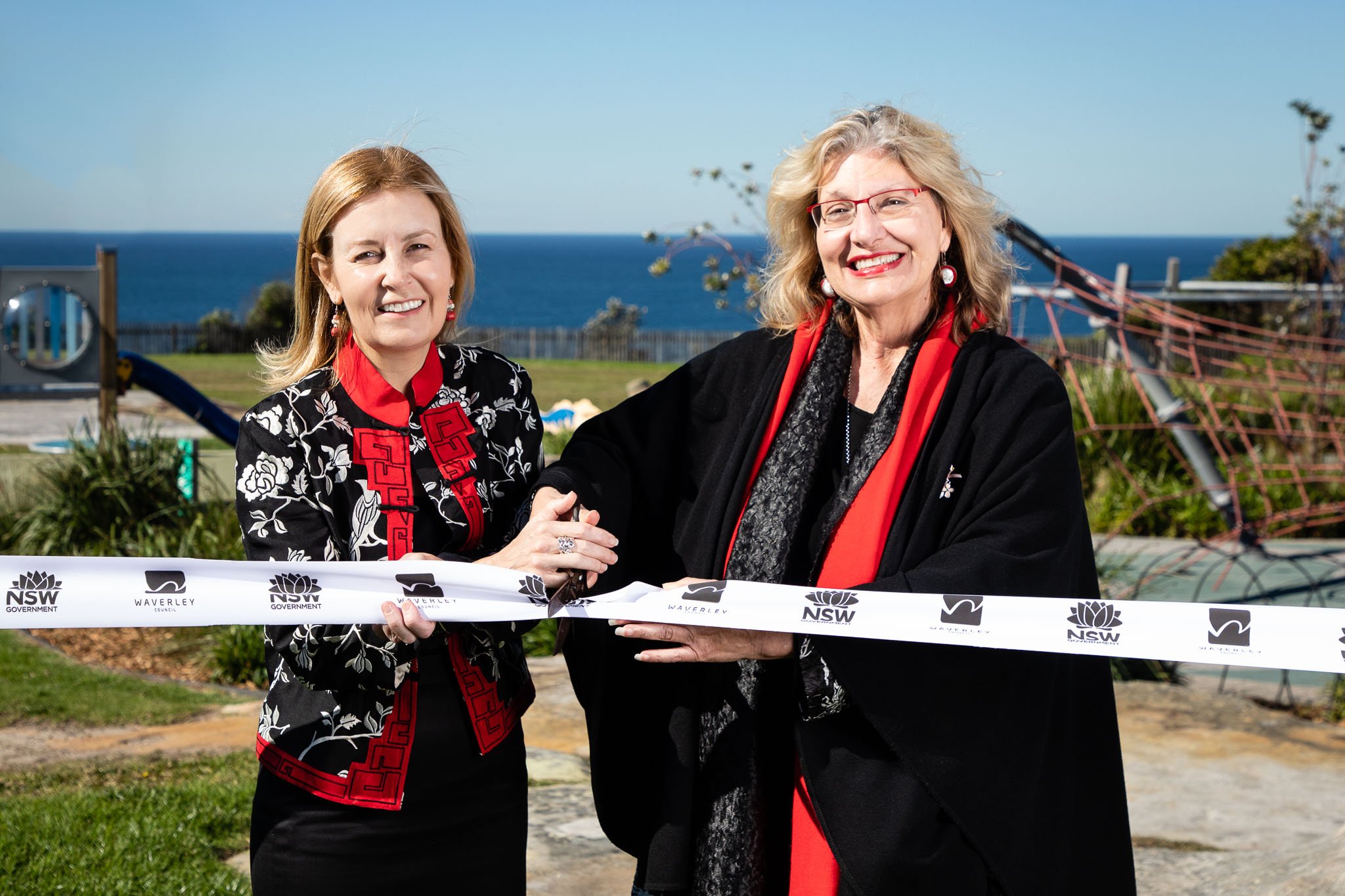 Minister for the Environment, Gabrielle Upton, & Waverley Mayor Paula Masselos