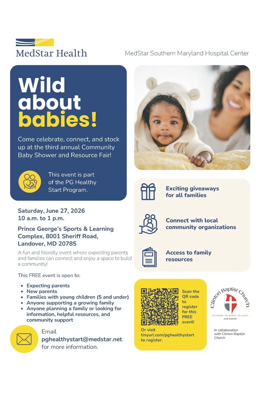 Wild About Babies! Community Baby Shower and Resource Fair