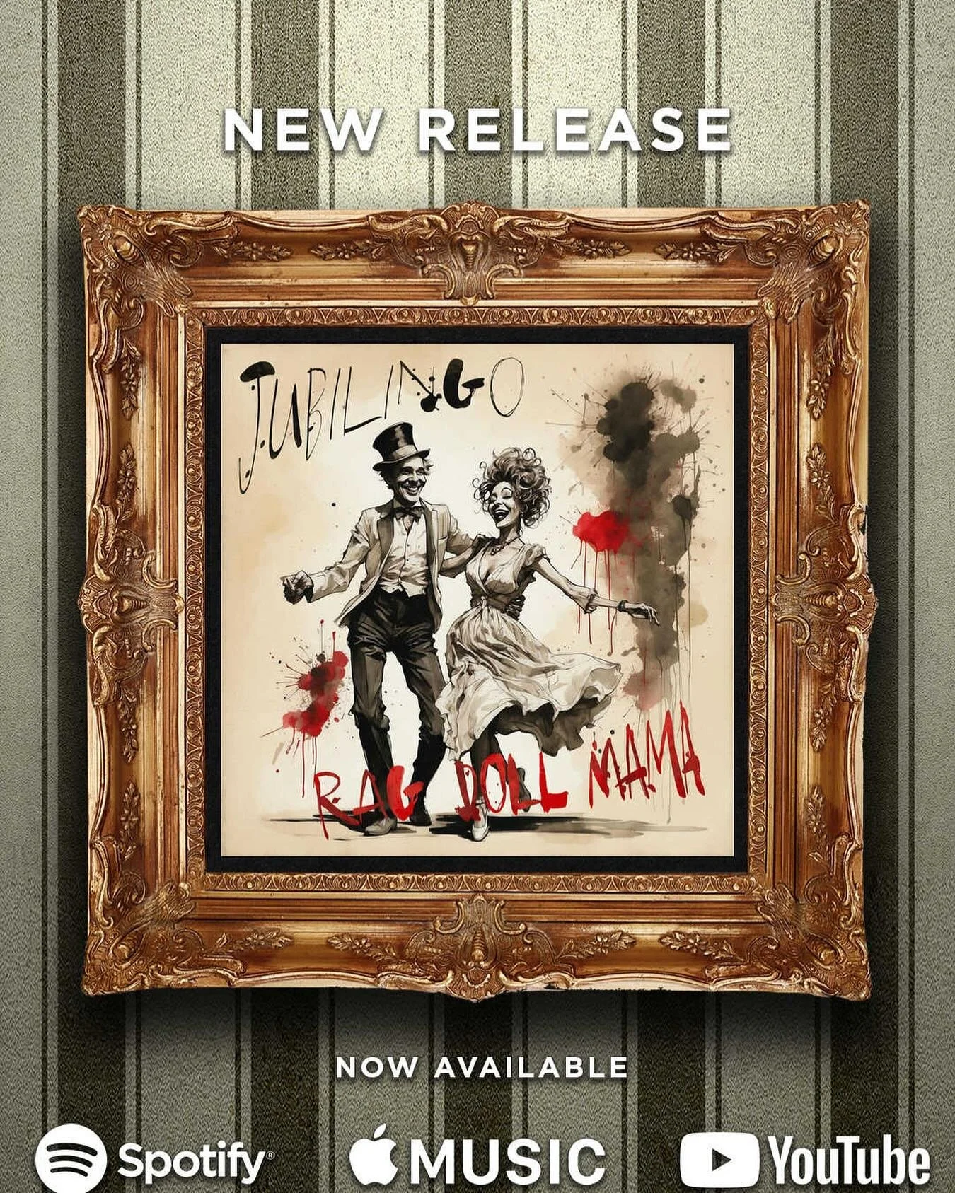 @jubilingoband just released Rag Doll Mama. Give it a listen and let me know what you think in the comments. TIA!  Link to streaming services in my bio.