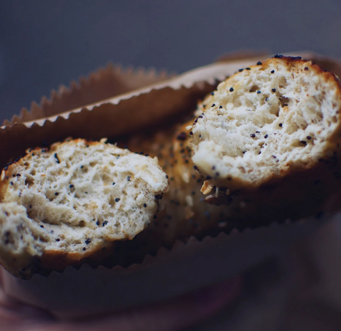 American bagel at Bury Me Standing.