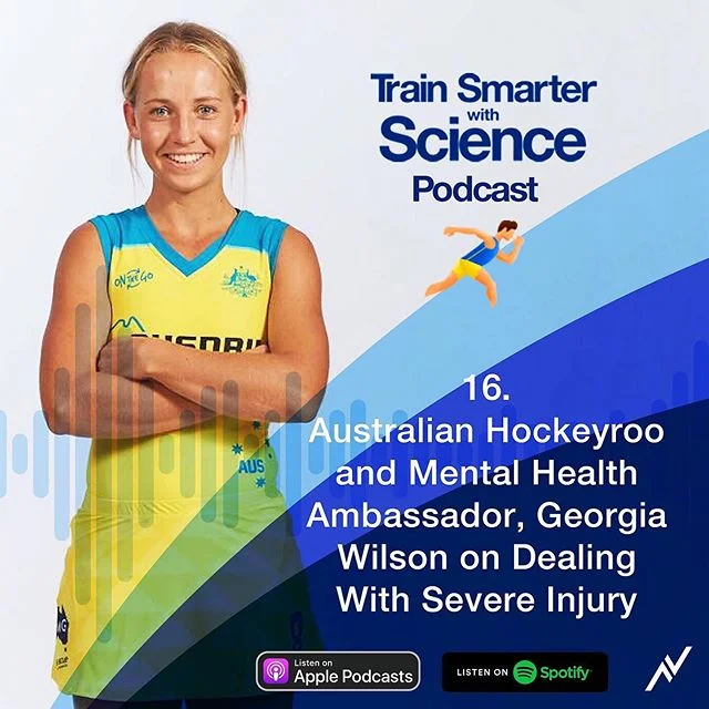 Had the absolute pleasure of being a guest member on the @trainsmarterwithsciencepodcast. ⁣
⁣
For anyone struggling dealing with sports injuries or poor mental health, I&rsquo;d love for you to have a listen and adopt some of the most crucial techniques I&rsquo;ve learnt from playing elite sport. ⁣
⁣
To listen to this episode click on the link in my bio or search &lsquo;Train Smarter with Science&rsquo; on Apple and Spotify. 🎧📻