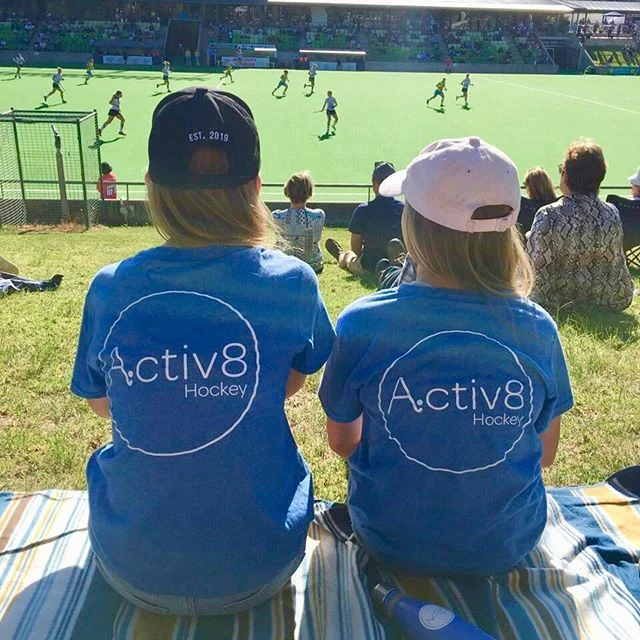 Spotted at today&rsquo;s @h1league game in Perth! Biting our nails as the @thundersticksh1 women&rsquo;s team prepare to go to shoot outs! 🤐🙏🏼🏑