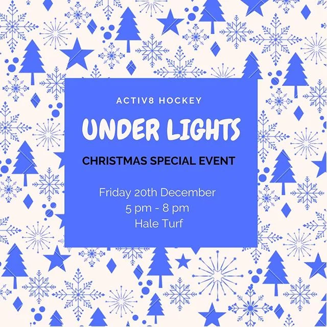 Grab your best friends and wear your brightest Santa hat and join us for this exclusive, three-hour training workshop on the evening of Friday, 20th December. 🎅🎄🏑✨ ⁣
⁣
Event information and ticket purchases can be found online Activ8 Hockey or at our insta bio profile!