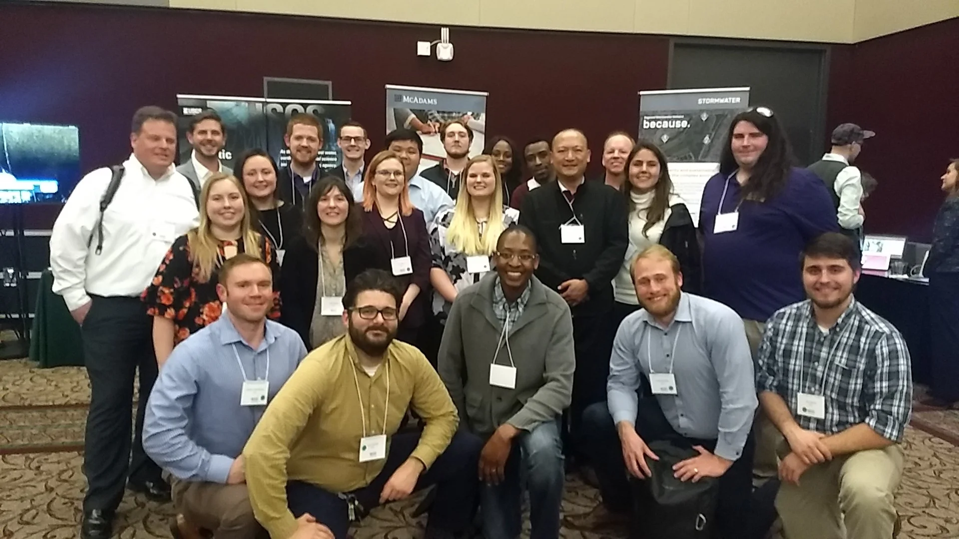 East Carolina University representation at the 2019 Water Resources Research Institute (WRRI) Annual Conference (March 21, 2019).