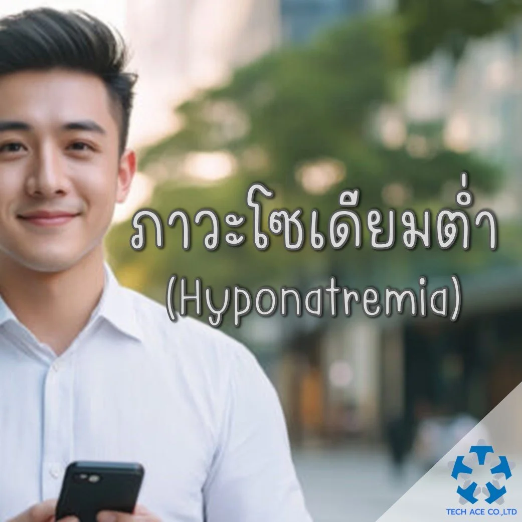 ภาวะโซเดียมต่ำ (Hyponatremia) สัญญาณเตือนร่างกายไม่ สมดุล ที่ควรรู้ก่อนสาย