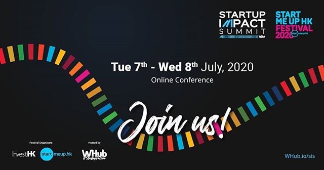 NIH-HK is proud to be a community partner of Startup Impact Summit by @WHub which is going completely virtual!

With 15 tracks, over 200 speakers, 200+ exhibitors and more than 20,000 people attending, enjoy this inspirational day. Get your tickets: 