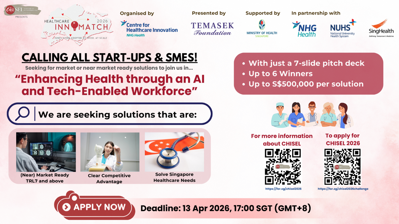CHISEL Healthcare InnoMatch 2026