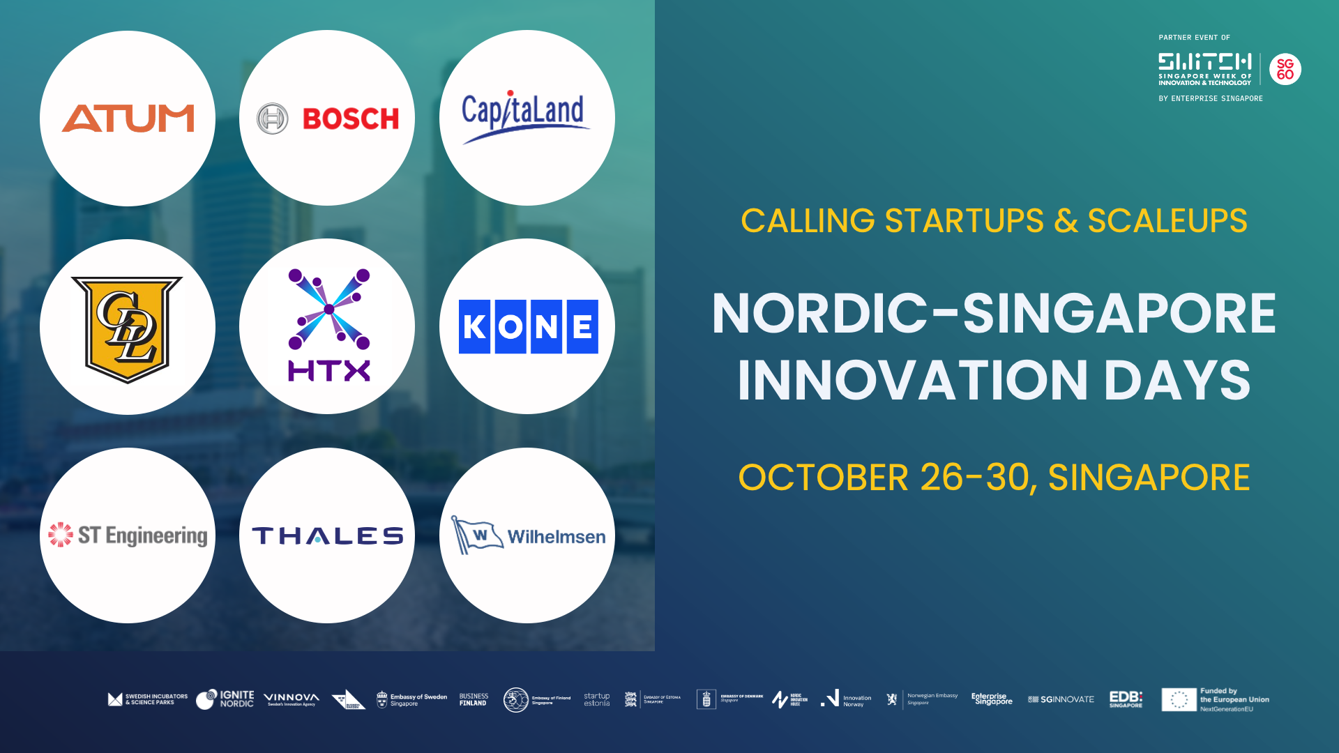 Nordic Singapore Innovation Days 2026