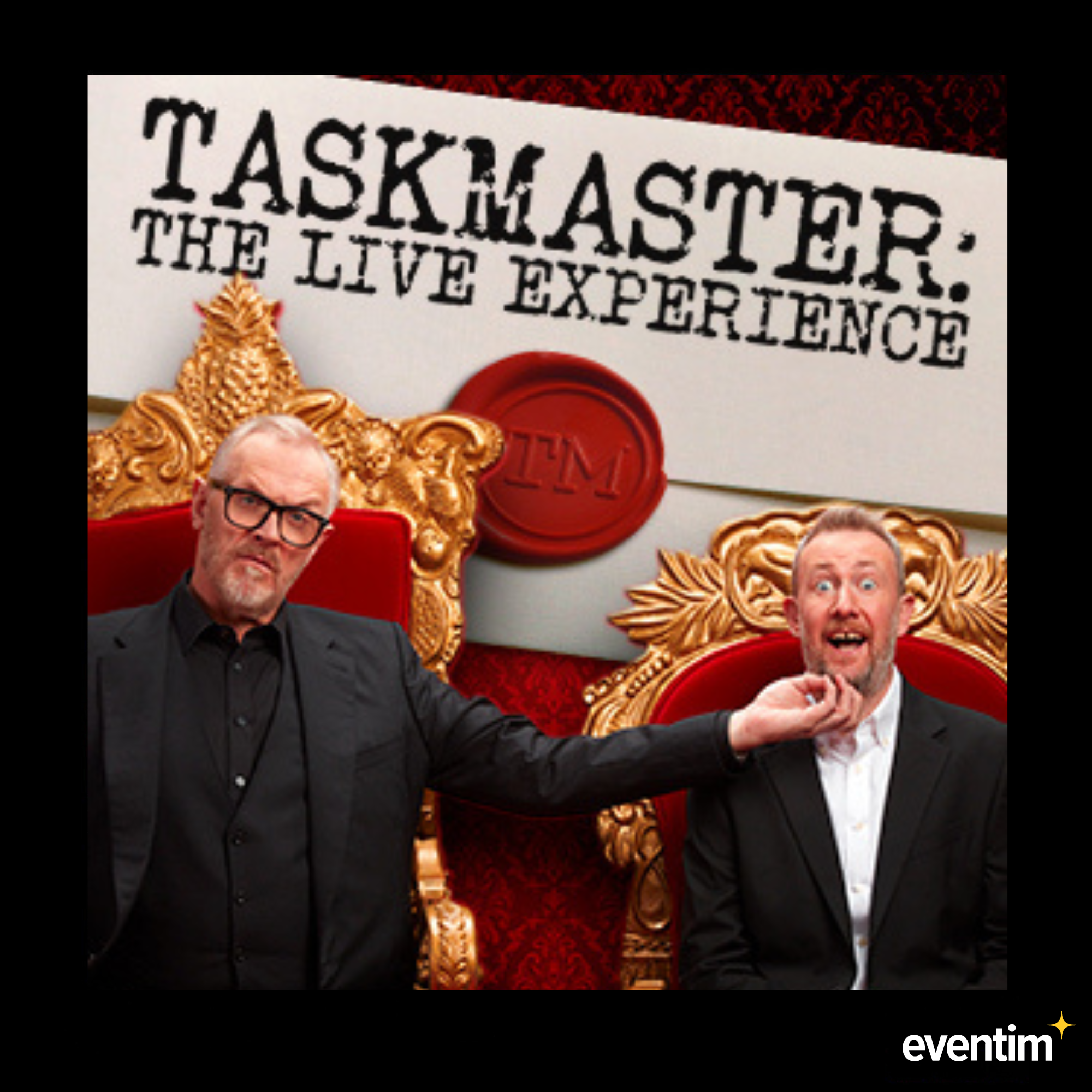 Everything you need to know about Taskmaster: The Live Experience