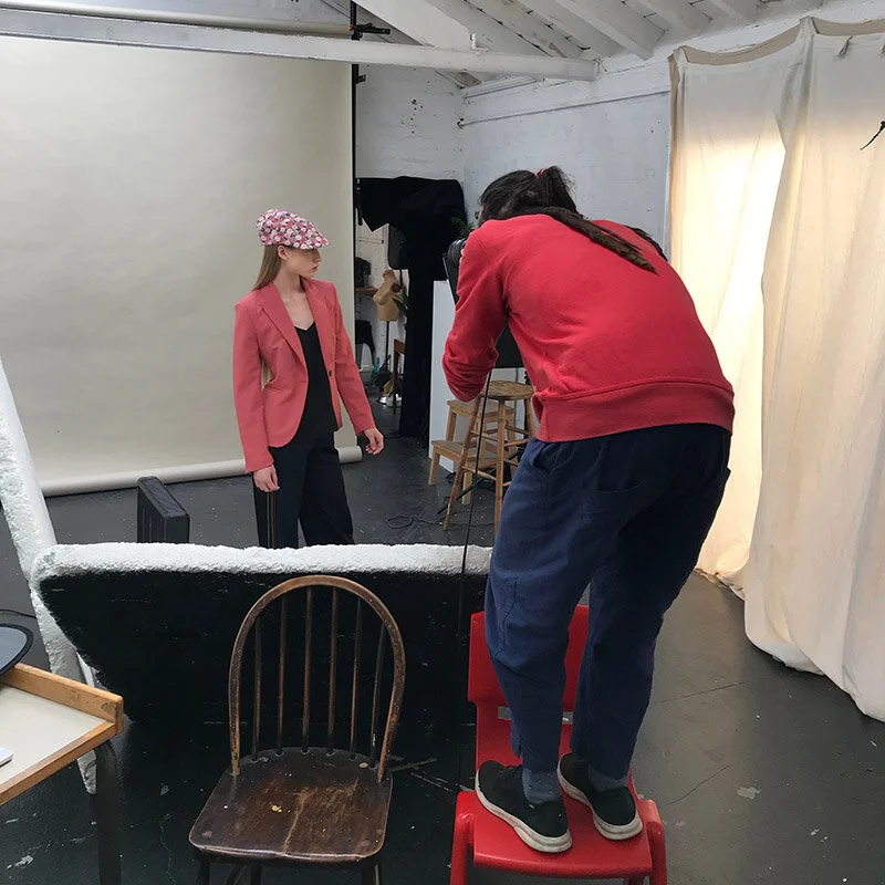  Photographer  James Champion  and model  Molly Mcowan  