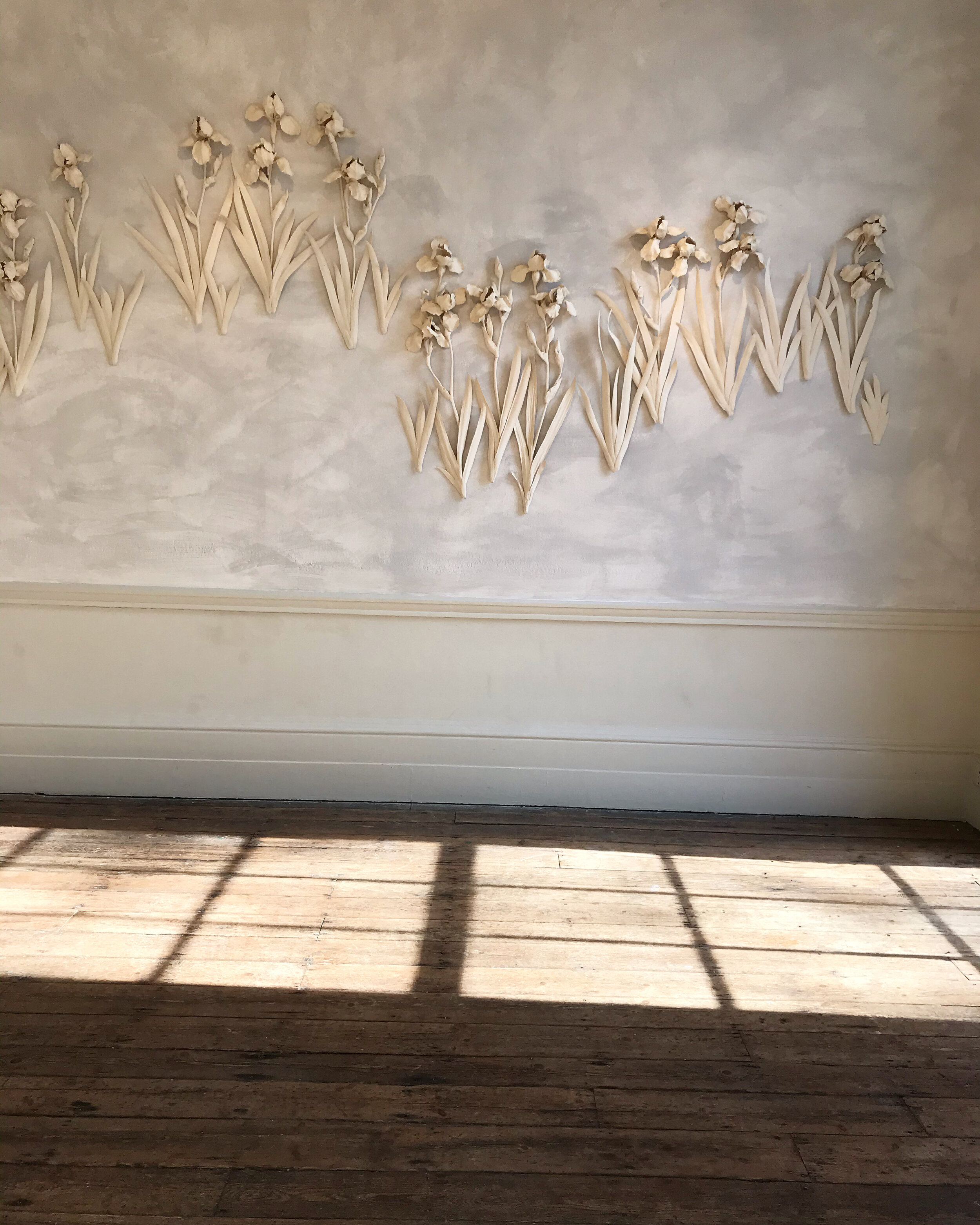  ‘Irises’ by  Kaori Tatebayashi at Tristan Hoare Gallery  