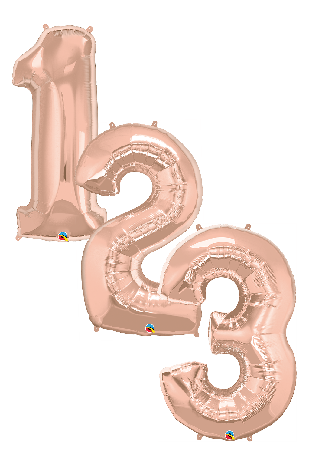 Rose Gold | Number Shapes