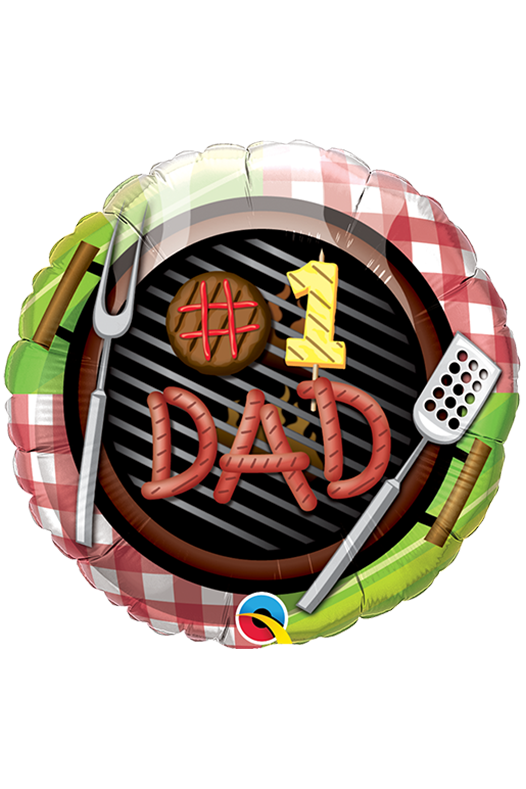 #1 Dad | Foil Balloon