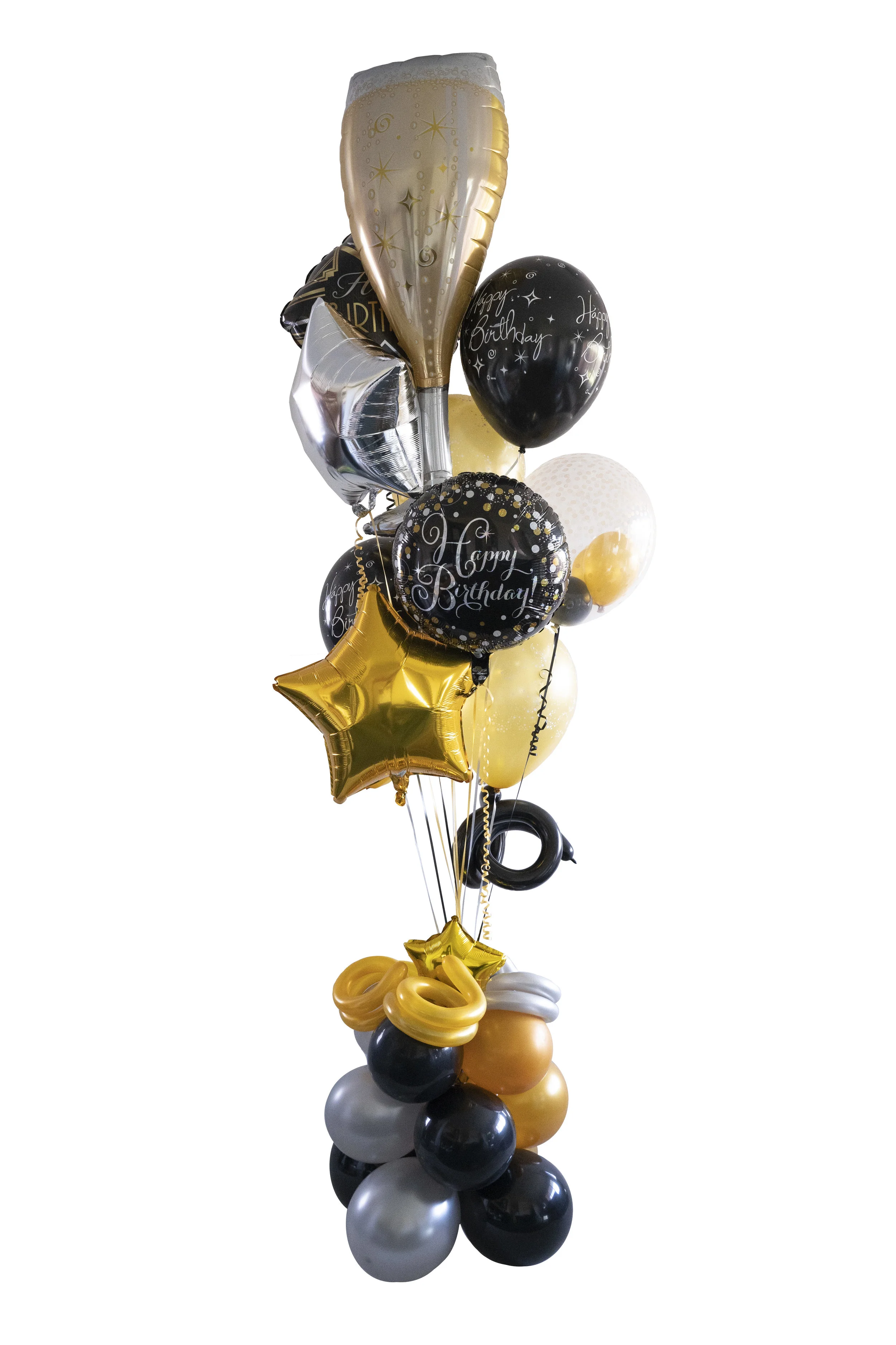 Champagne Bubbles | Balloon Bouquet