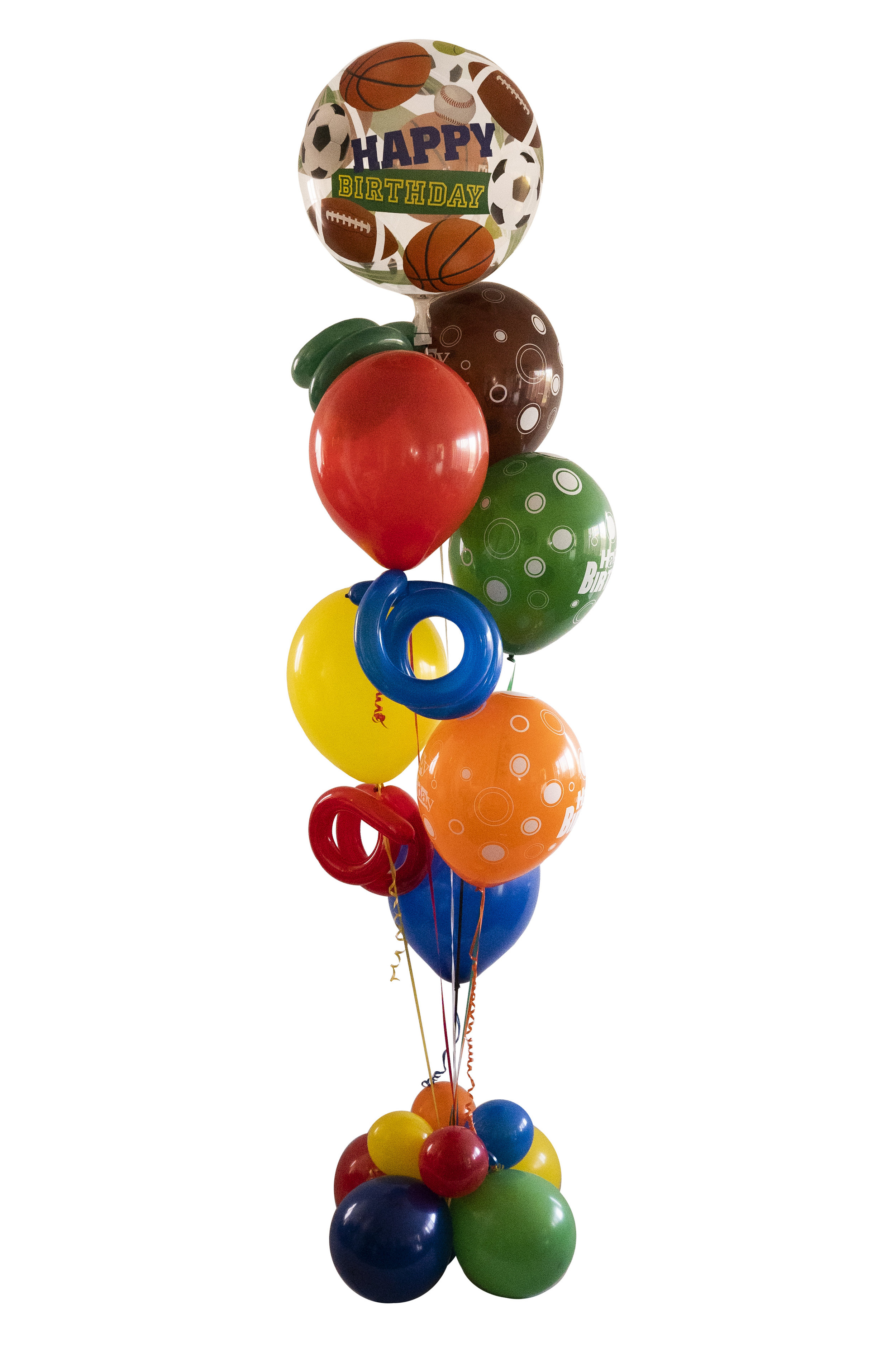Birthday Sport Balls | Balloon Bouquet