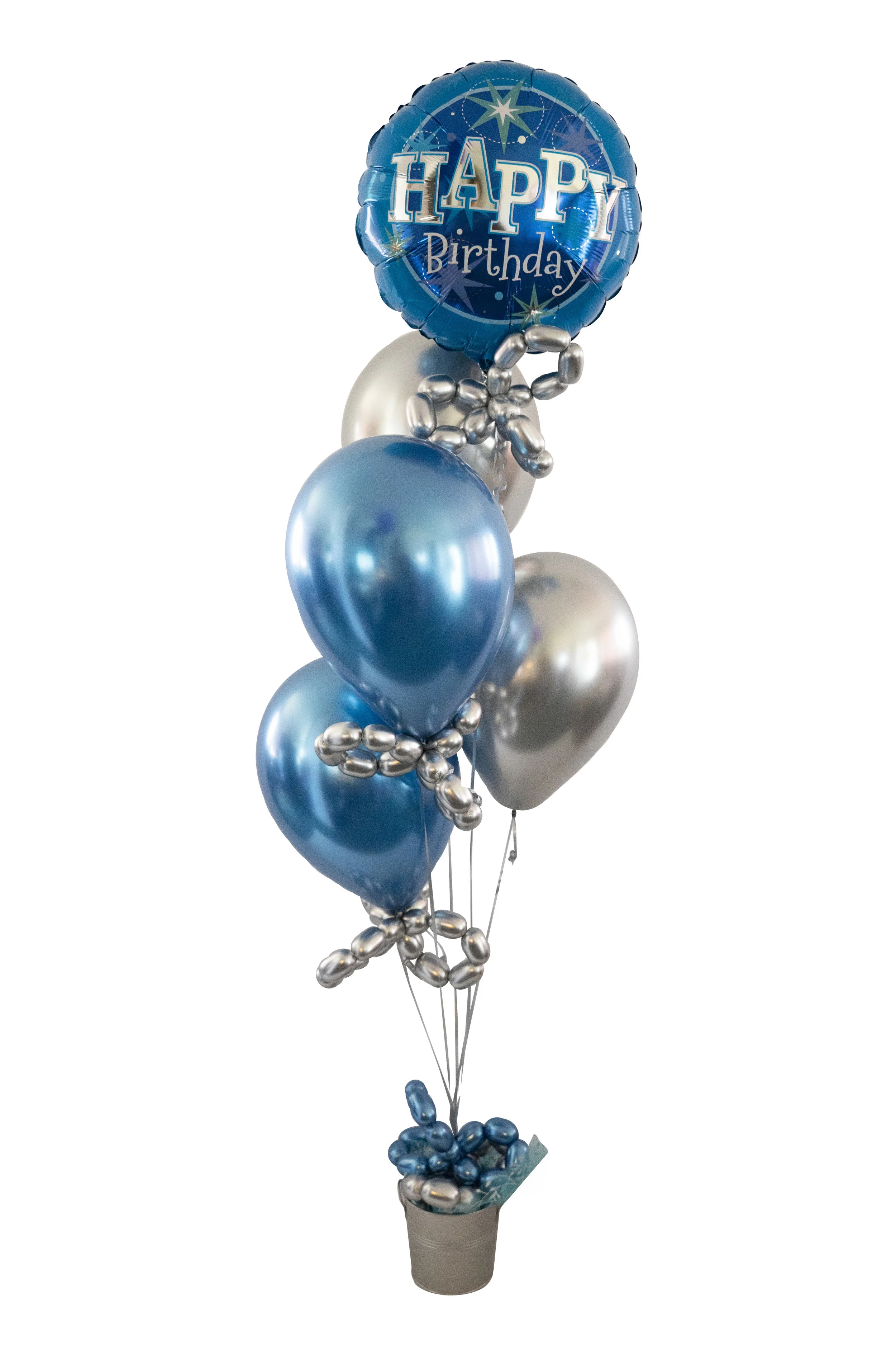 Royal Blue Surprise | Balloon Bouquet