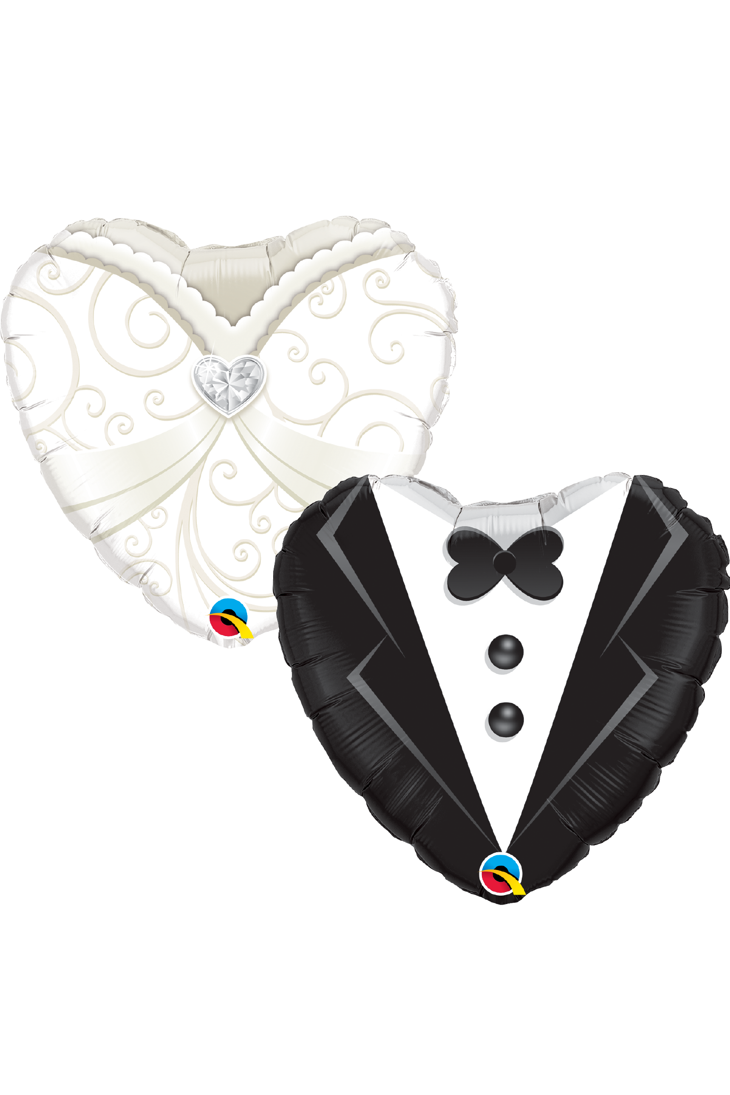 Wedding Gown or Tuxedo | Foil Balloon