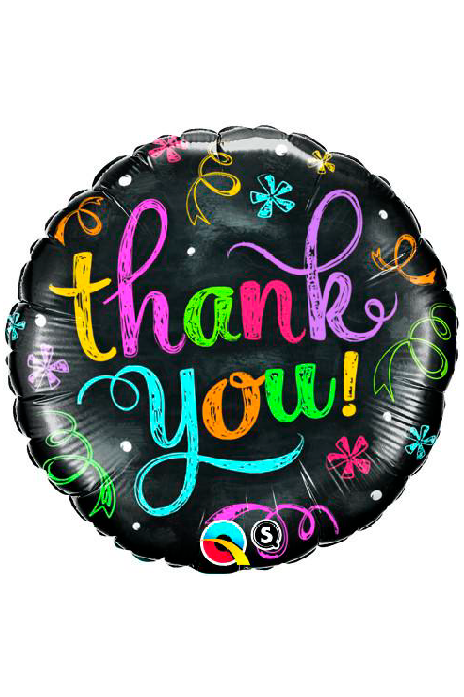 Thank You in Chalk | Foil Balloon
