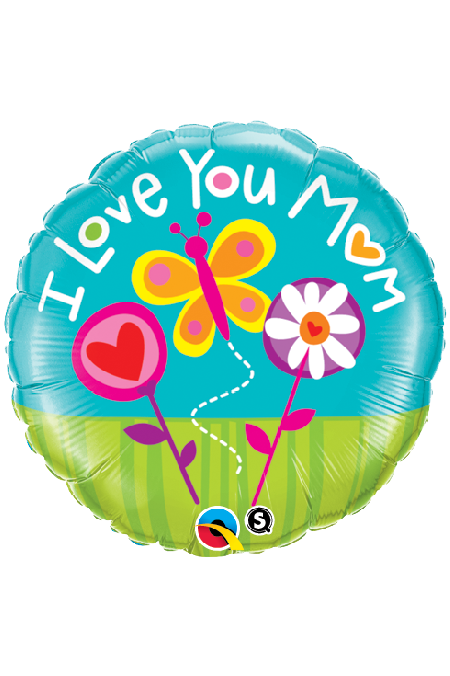 I Love You Mum/Mom | Foil Balloon