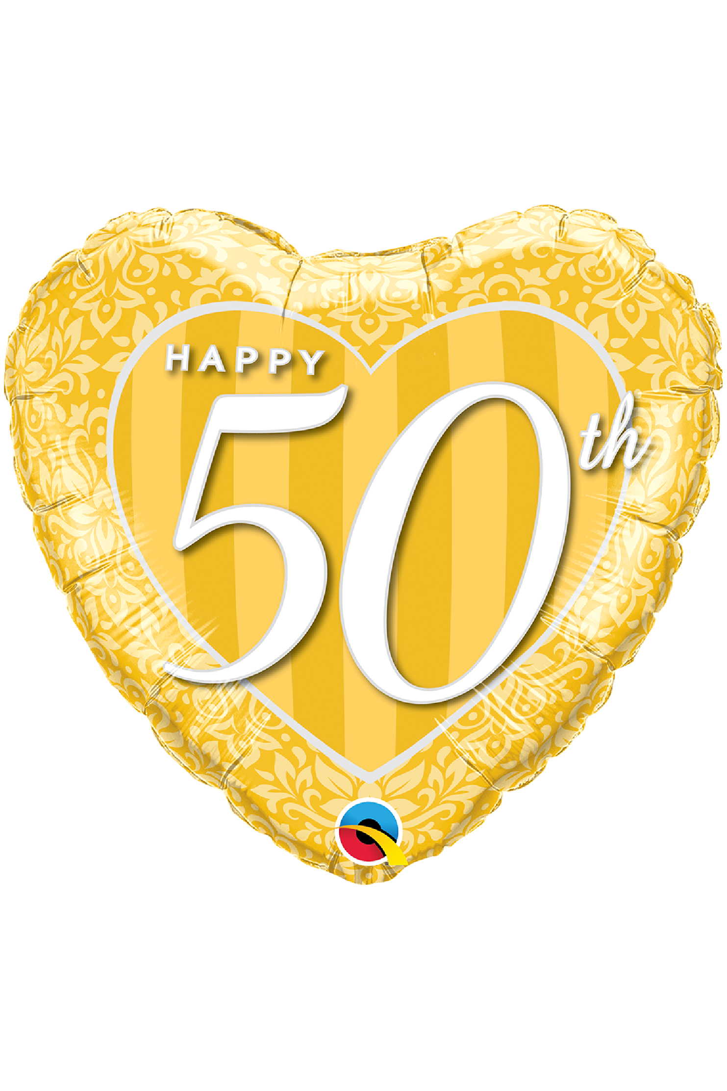 Happy 50th Heart | Foil Balloon