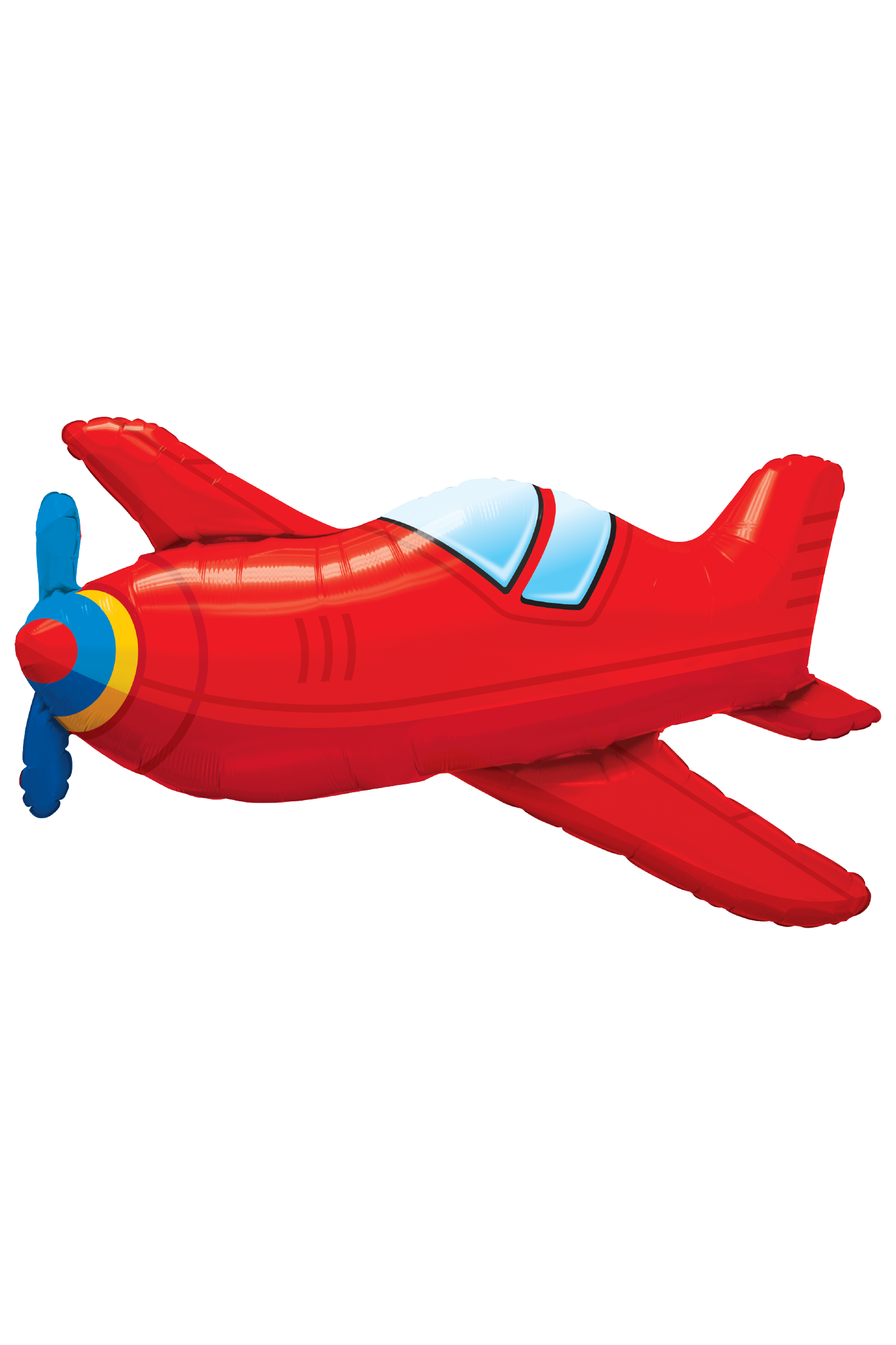 Red Plane | Foil Balloon