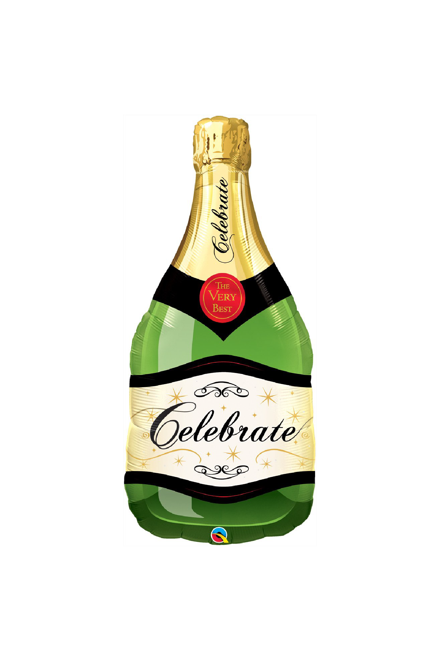 Celebrate Green Bottle | Foil Balloon