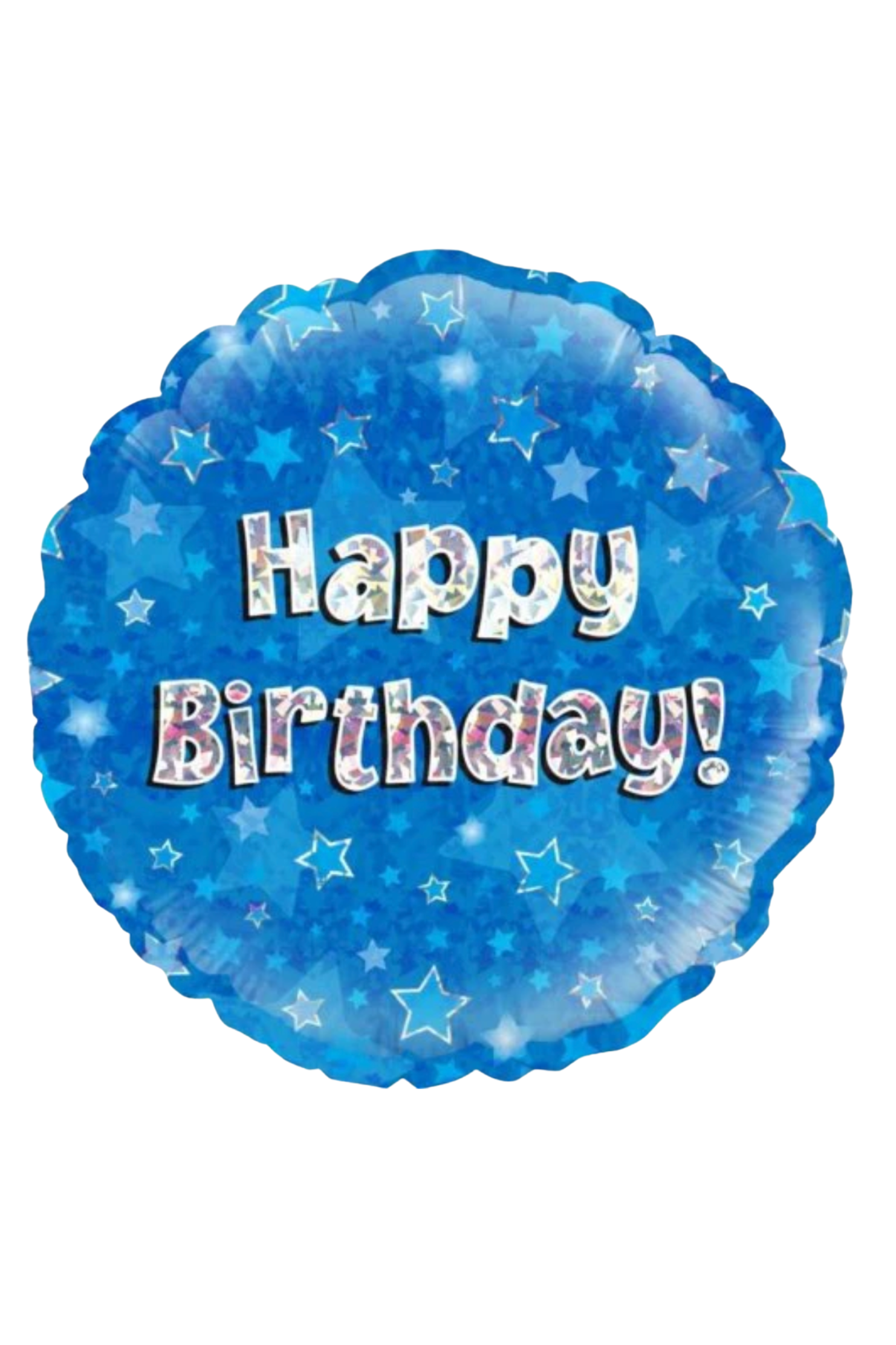 Birthday Shining Stars Blue | Foil Balloon